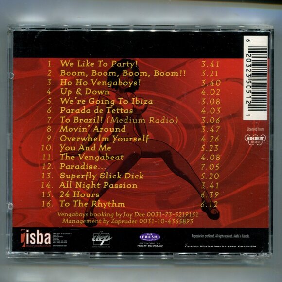 1998 Vengaboys "The Party Album!" CD - Picture 2 of 2